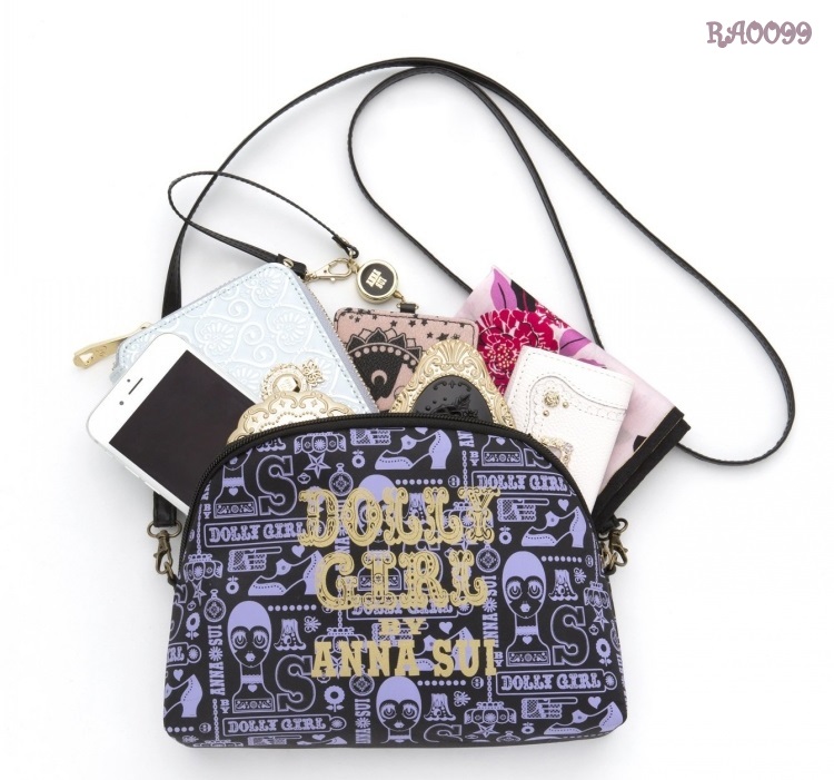 ❌เลิกจำหน่าย ❌ (มีกล่อง) DOLLY GIRL BY ANNA SUI 20TH ANNIVERSARY! "Pop-sydelic"world 2WAY กระเป๋าสะพายเก๋ถอดสายได้