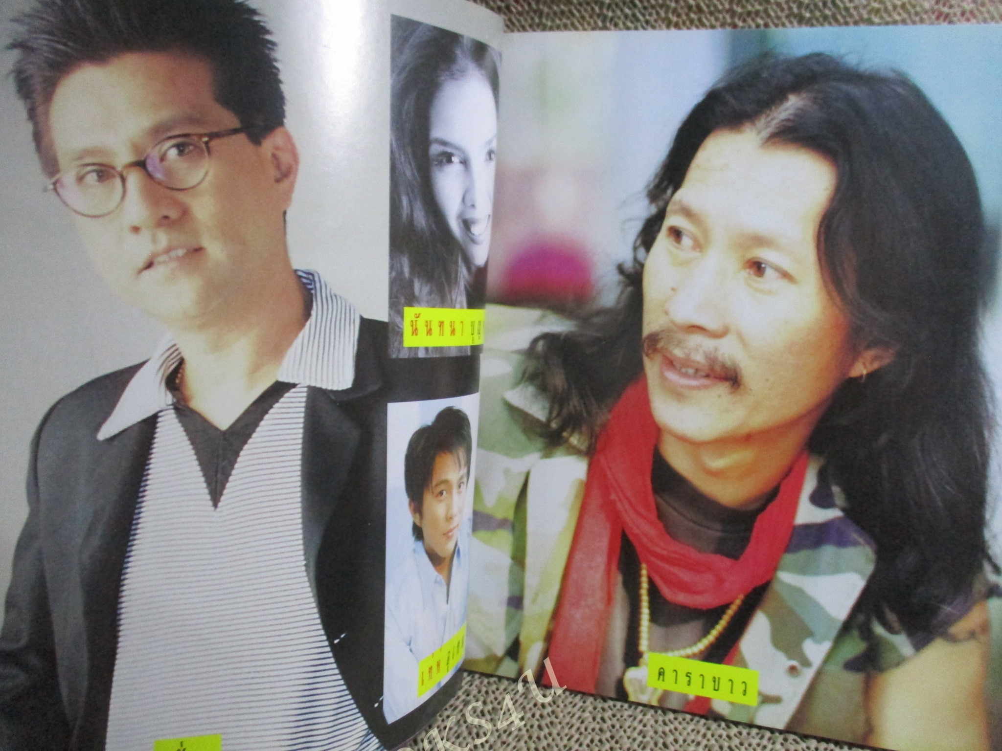 หนังสือเพลงพร้อมคอร์ดกีตาร์ HOT MUSIC 013 / แอ๊ด คาราบาว / วาย น็อต เซเว่น