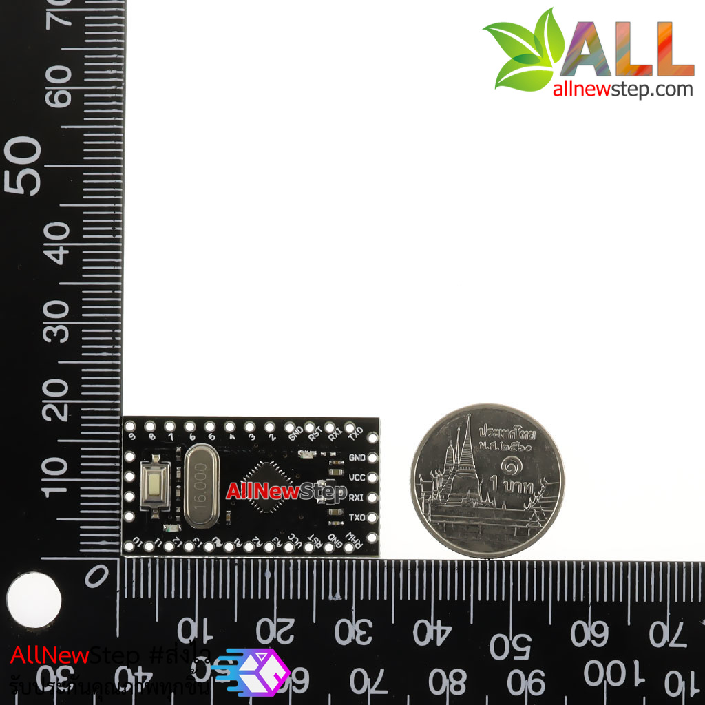 Pro mini Atmega168P 5V 16Mhz บอร์ด Arduino Compatible