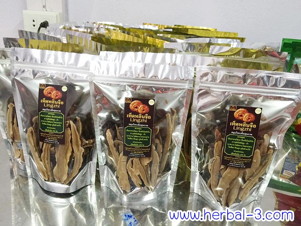 เห็ดหลินจืออบแดง คัดพิเศษเกรดA (แบบหั่นบาง+ชิ้นยาว)