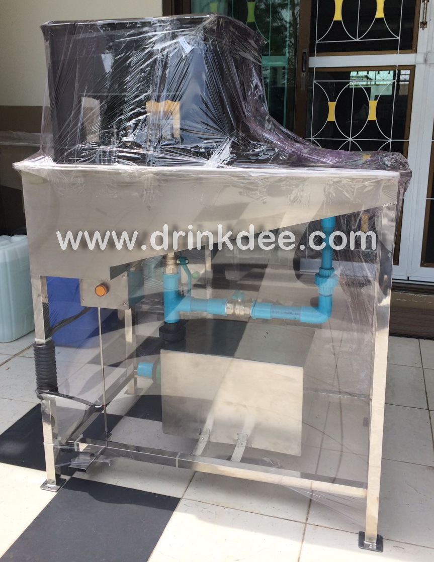 เครื่องล้างถัง+ล้างขวด (มีปั๊ม)