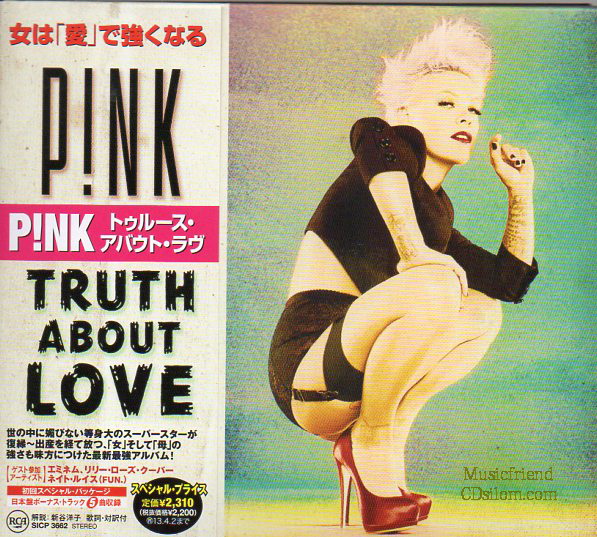 CD,Used,P!nk - The Truth About Love(Japan)