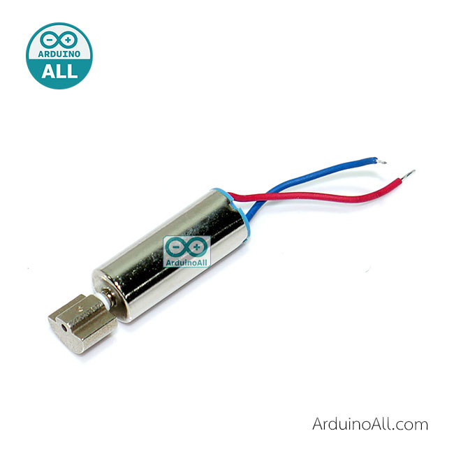 มอเตอร์สั่น 3V vibration hollow cup 6x14mm vibration motor