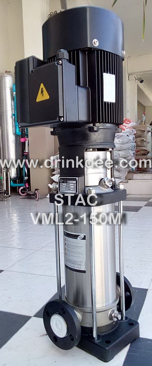 ปั๊มอัดเมมเบรน RO. (ปั๊มตั้ง)