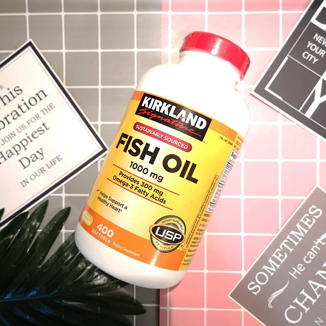 Kirkland Fish Oil น้ำมันปลาเข้มข้น เคิร์กแลนด์ 1000 mg Kirkland Fish Oil น้ำมันปลาเข้มข้น เคิร์กแลนด์ 1000 mg