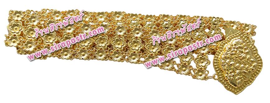 เข็มขัดสีทอง LK-3 (1.4 นิ้ว X 36 นิ้ว) *รายละเอียดตามหน้าสินค้า