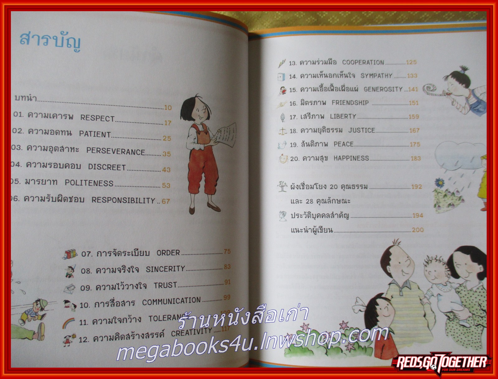 หนังสือ 20 คุณธรรมสำหรับเด็กดี สอนคุณธรรมด้วย 27 นิทานคุณธรรม 80 กิจกรรมสอนคุณธรรม 87 ภาษิตจากบุคคลสำคัญของโลก /Esteve Pujol i Pons (เอสเตเว ปูยอล อี ปองส์)