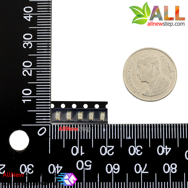 LED แบบ SMD สีแดง จำนวน 5 ดวง