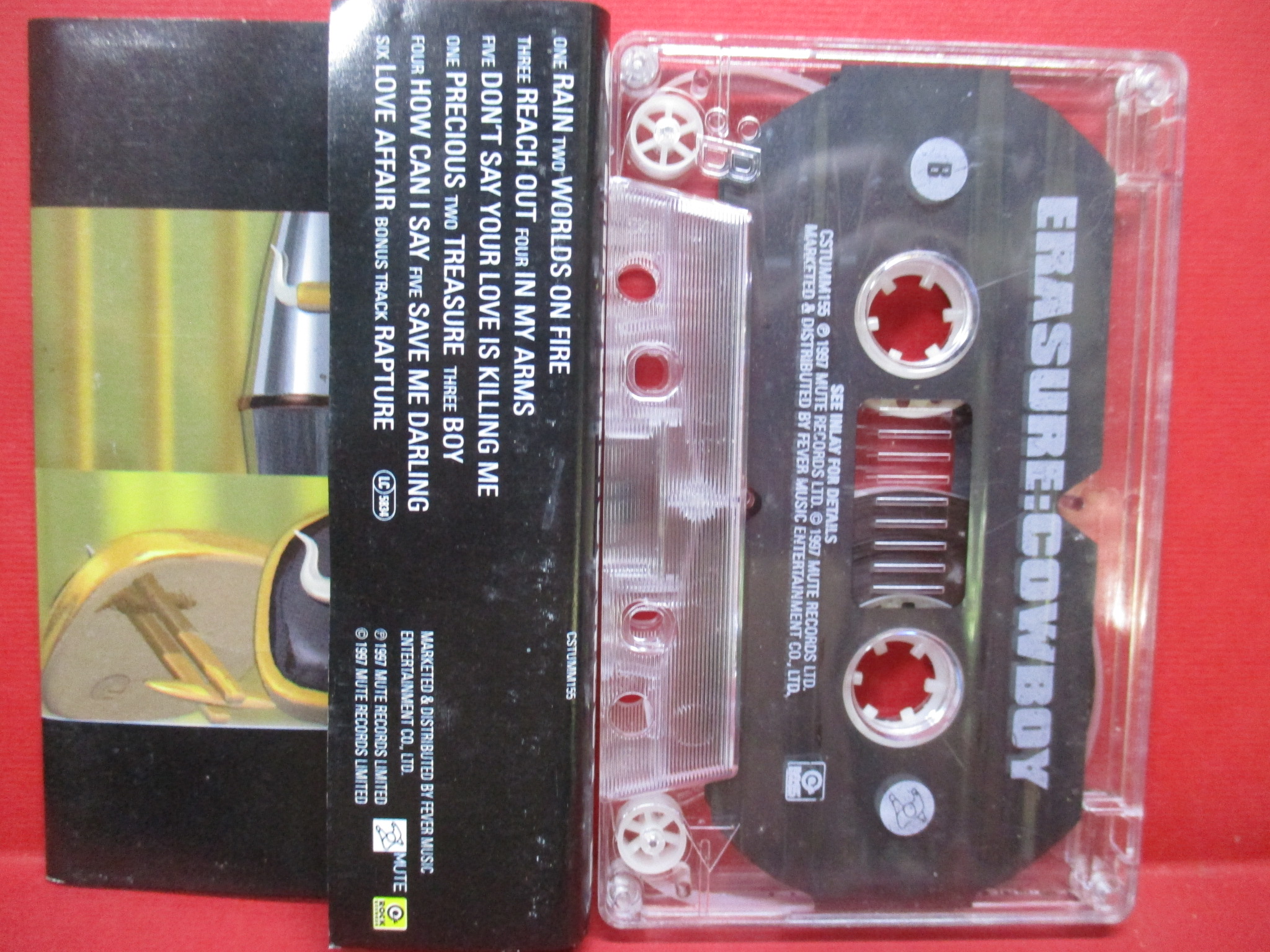 เทปเพลงสากล Erasure - Cowboy