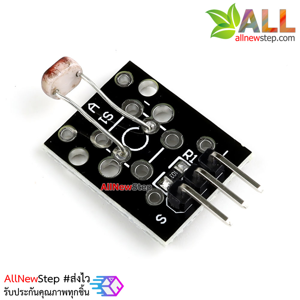 LDR Photoresistor module for Arduino KY-018 เซนเซอร์แสง - ArduinoAll ...