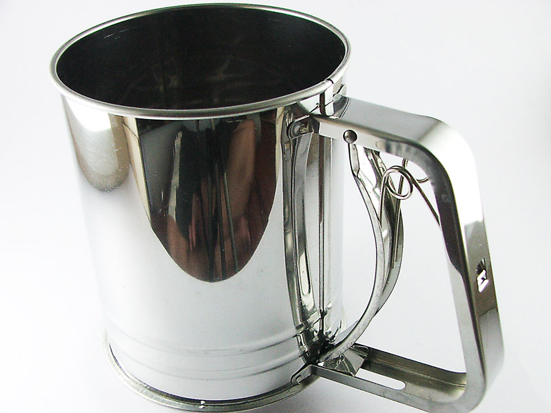 New !!! ถ้วยร่อนแป้งแบบใหม่