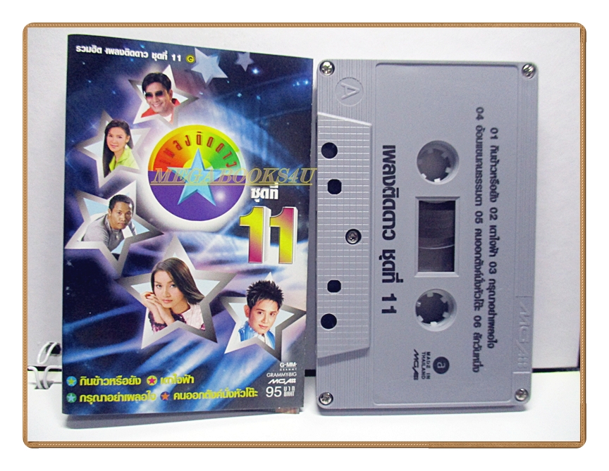 เทปเพลงไทยลูกทุ่ง รวมฮิต เพลงติดดาว 11