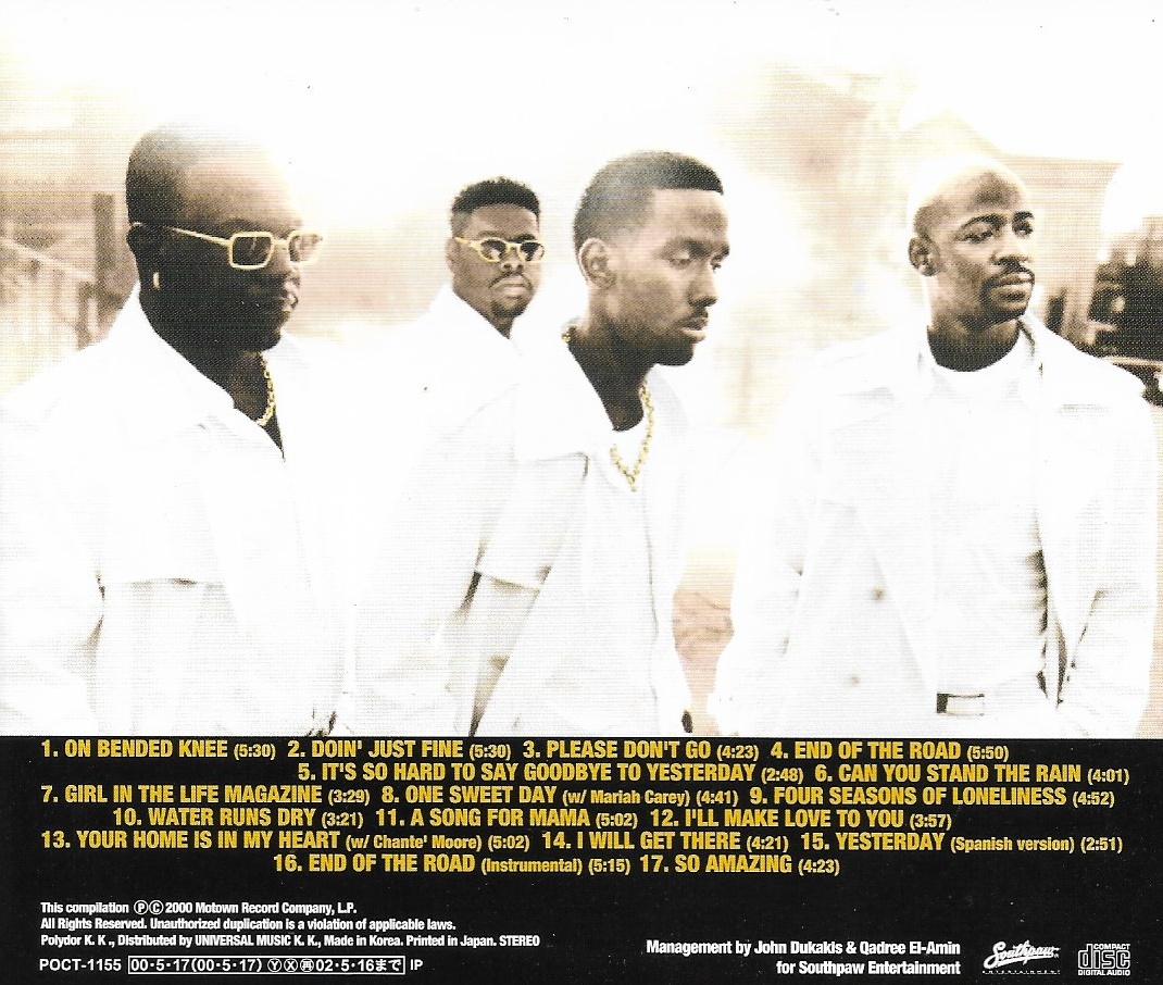 Used CD,Boyz II Men - Ballad Collection (A+)(2000)(Japan)