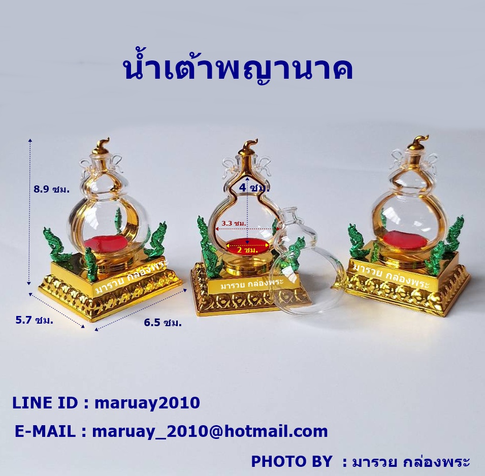 ครอบพระ ทรงน้ำเต้าพญานาค