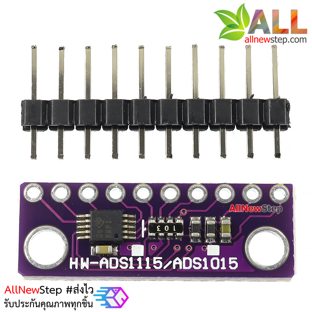 ADS1015 GY-ADS1015 Ultra Small 12-Bit Precision Analog to Digital Converter โมดูลแปลง Analog เป็น Digital