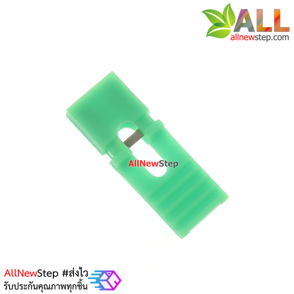 จัมเปอร์แบบยาว long jumper cap 2.54mm pitch 14mm 10 ชิ้น สีเขียว