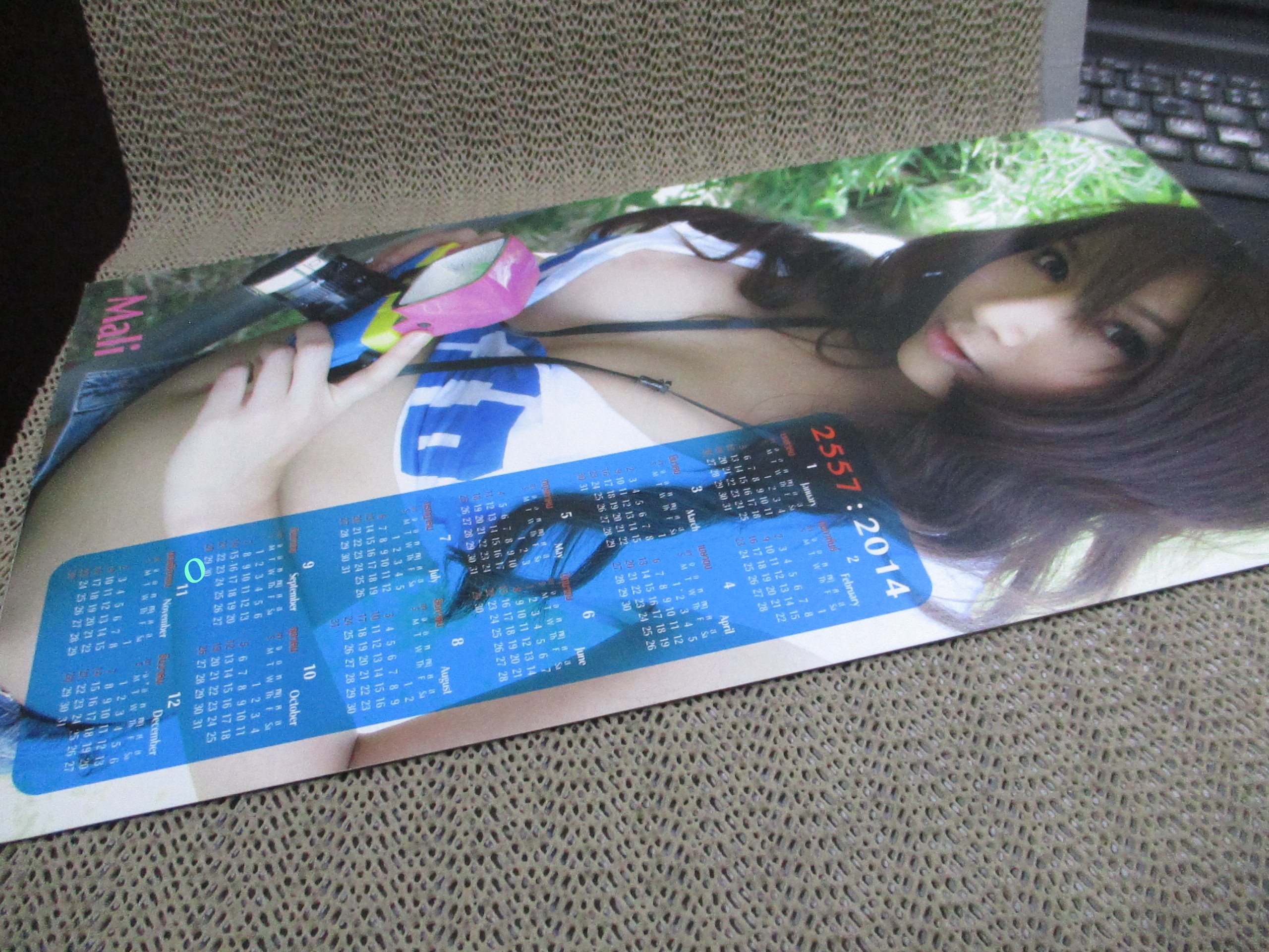 ปฏิทิน I GIRL CALENDAR 2013 12เดือน 3 แผ่น