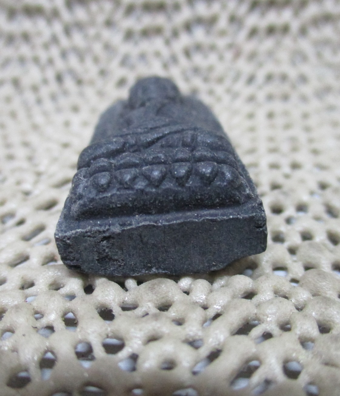 พระผง หลวงปู่ทวด ที่ระลึกสร้างอาคารปฏิบัติธรรมเฉลิมพระเกียรติ วัดอัมพุวราราม