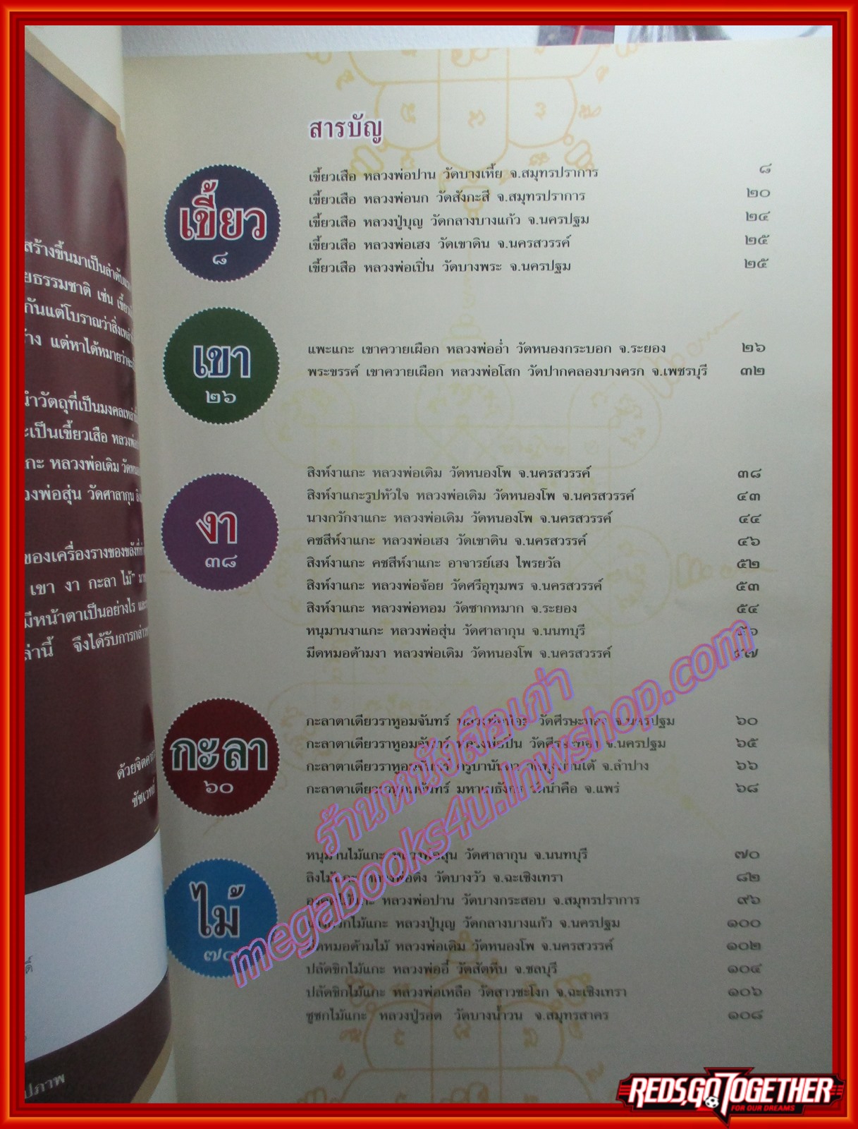 นิตยสารพระ สุดยอดเครื่องรางของขลัง 5 ชนิด เขี้ยว เขา งา กะลา ไม้ โดย ชัชเวทย์