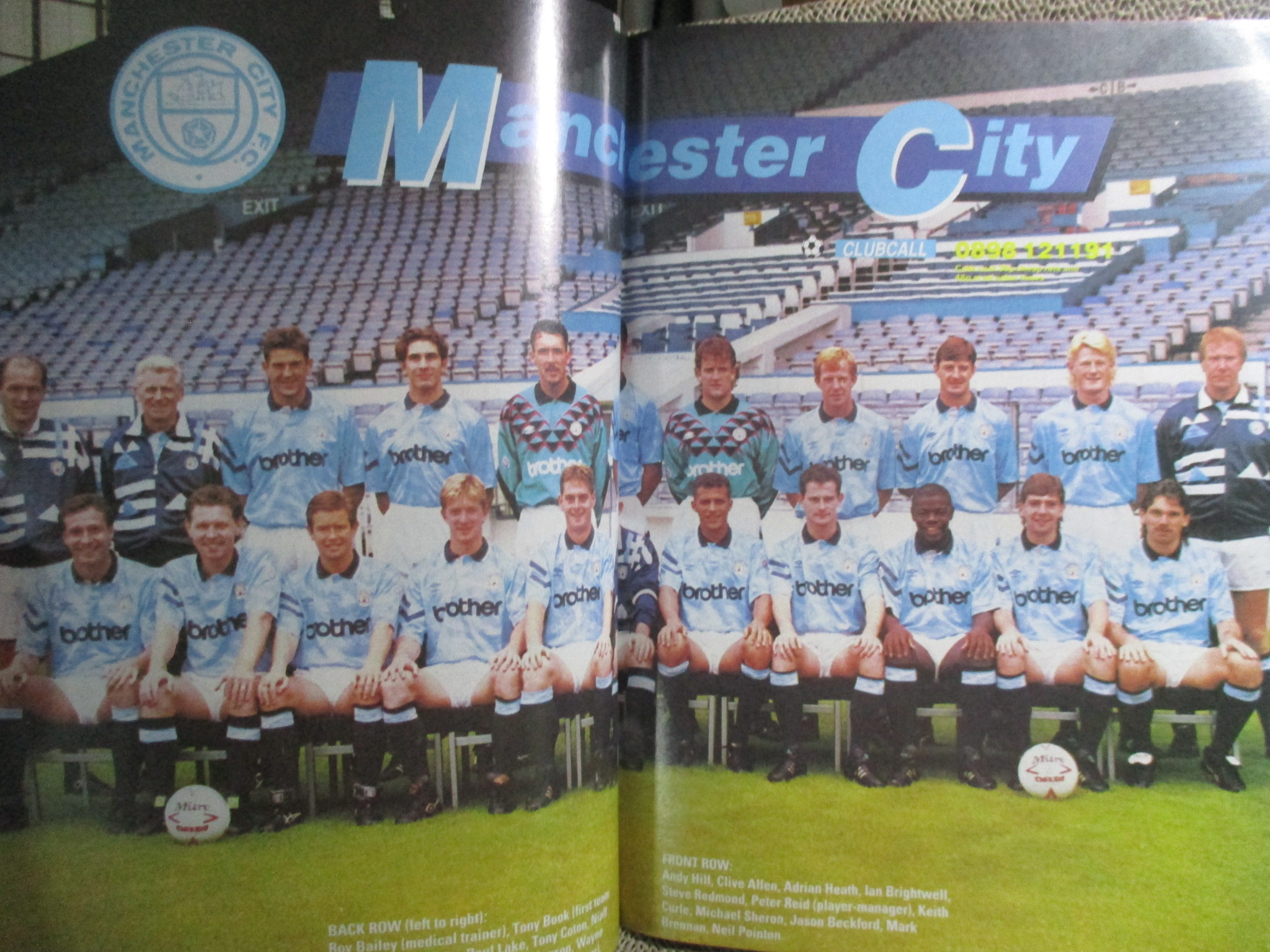 สตาร์ซอคเกอร์ ฉบับที่0727 ปี2534 ปก ลี ดิกสัน หน้ากลาง แมนฯซิ / แอนเดรีย เคนชัสกี้