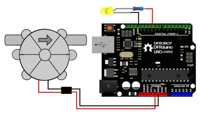 เครื่องกำเนิดไฟฟ้ากังหันน้ำ 5V 150mA Water flow generator turbine