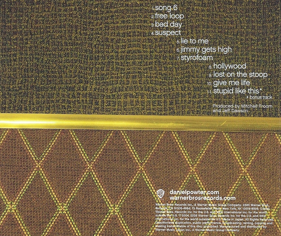 Used CD,Daniel Powter - DP Daniel Powter (C)(2006)(Japan)