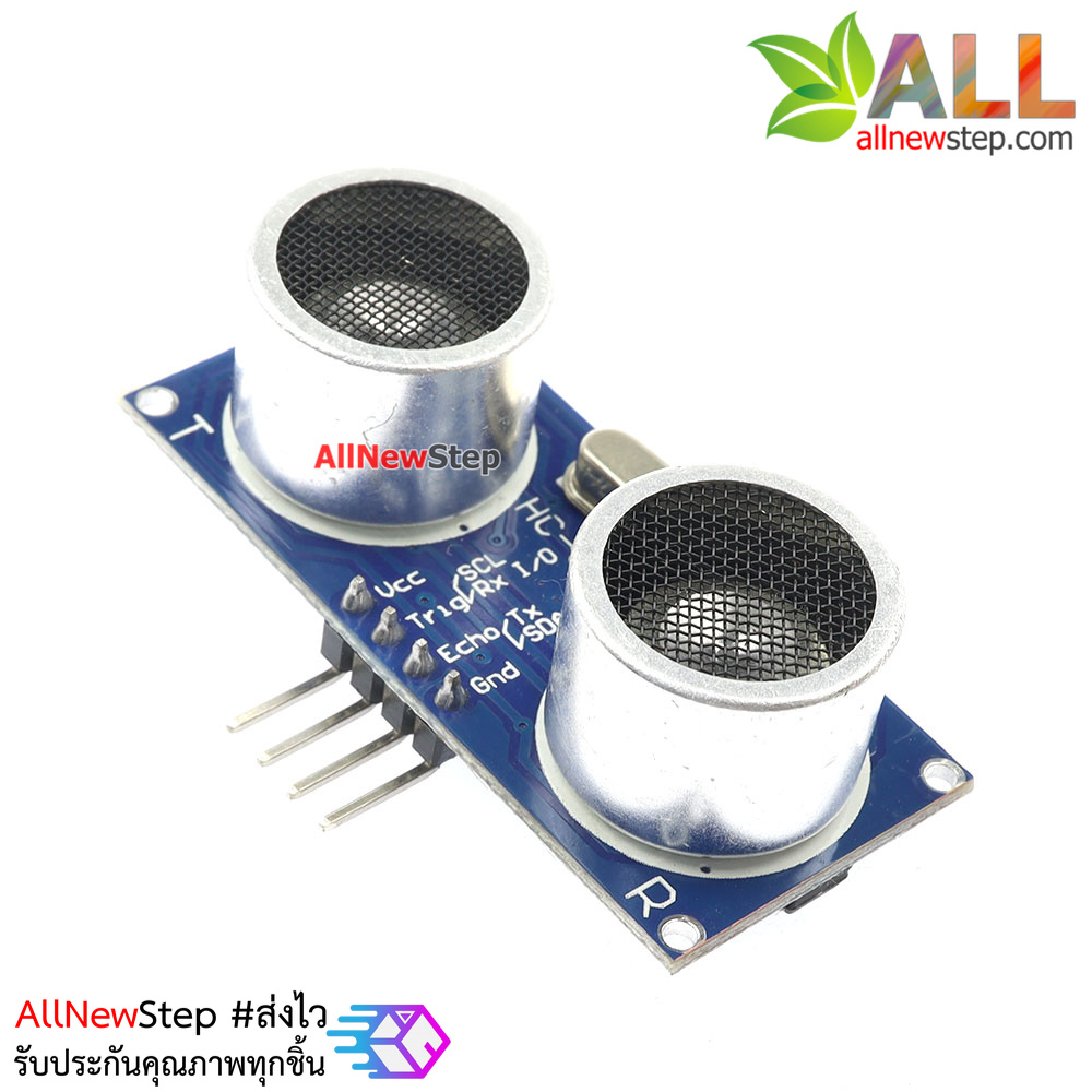 Ultrasonic SR04 เซนเซอร์ Ultrasonic Module HC-SR04 Distance Measuring Transducer Sensor