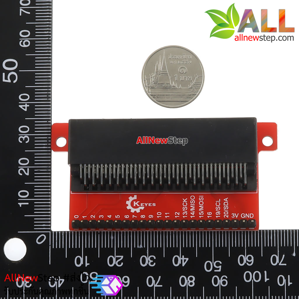 Micro:bit บอร์ดขยายขา Micro:bit expansion board Breakout adapter