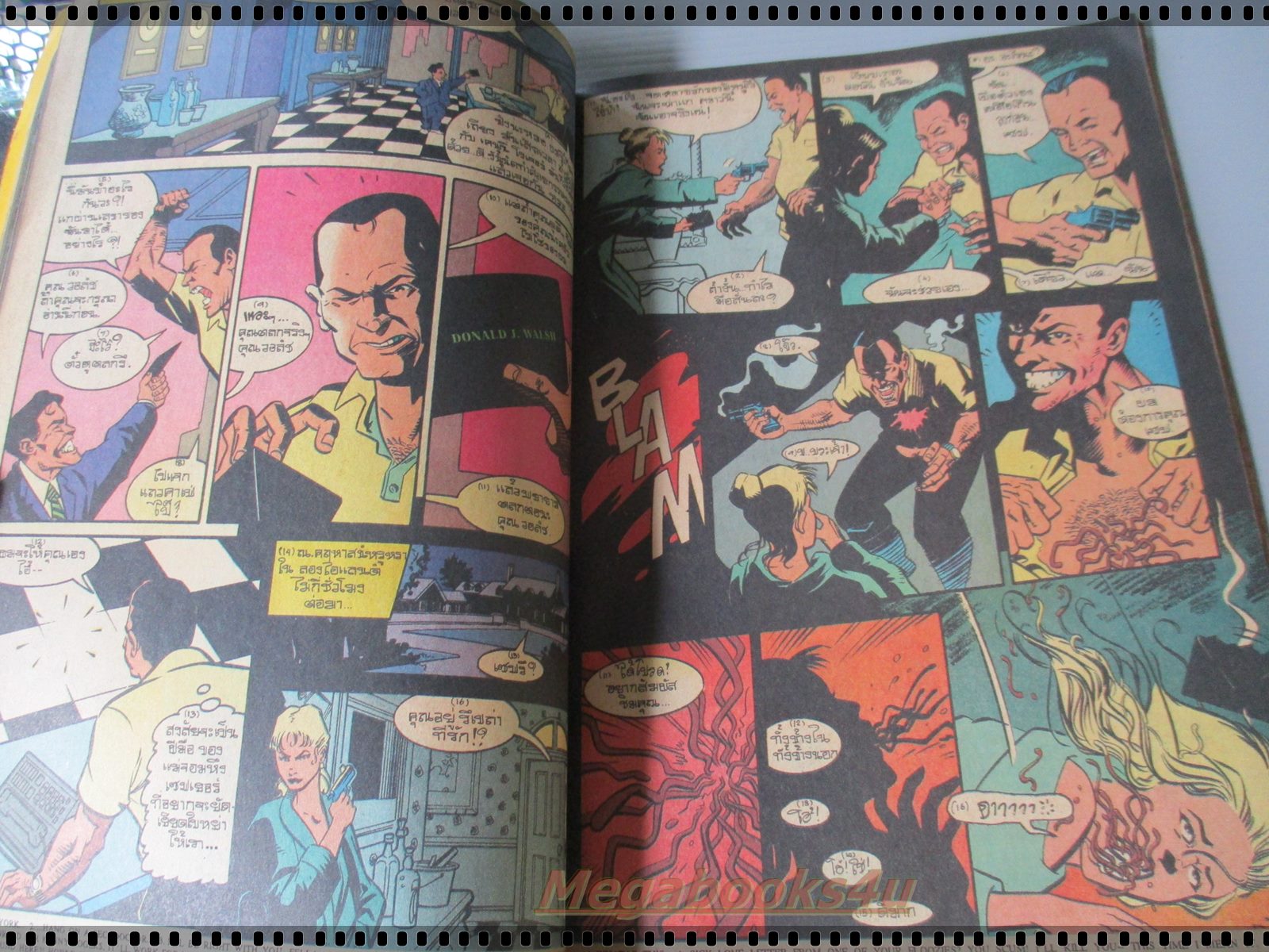 การ์ตูน MARVEL comics การ์ตูนภาษาไทย เล่ม02 มิดไนท์ มาร์เวล