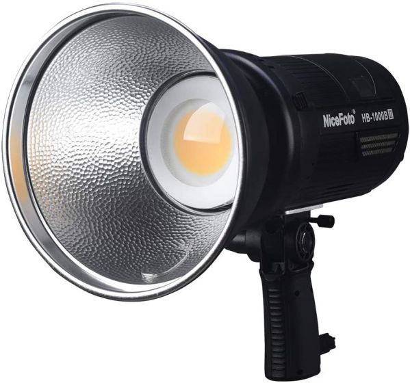 NiceFoto HB-1000B II 5500K±200K LED Video Light with Built-in 3000mAh Li-ion Battery, Mobile APP Control