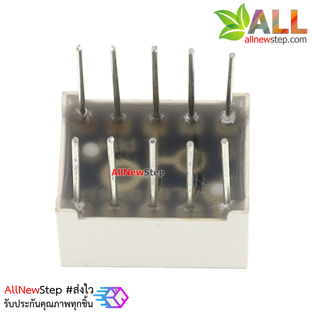 7 Segment 0.39 นิ้ว Red ไฟ 7 segment 0.39 1 หลัก สีแดงแบบลบร่วม 3191AS 3911AS