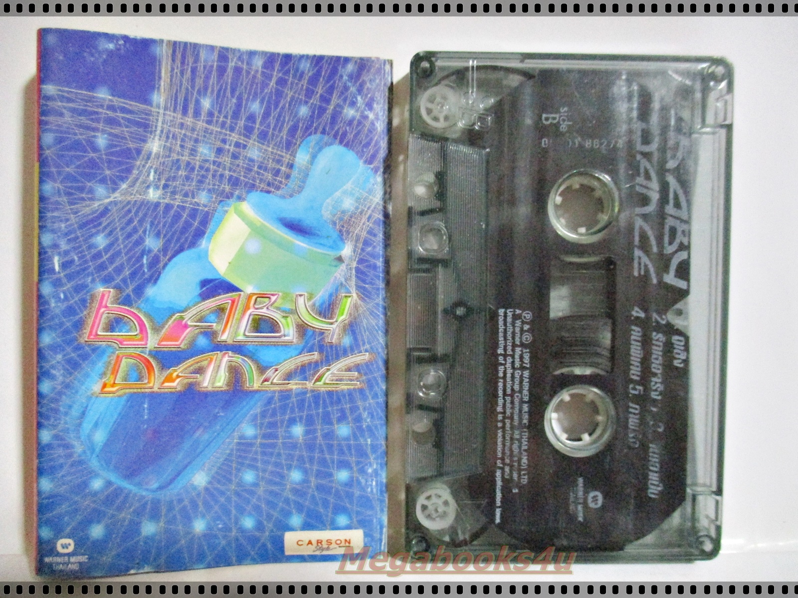 เทปเพลงไทยสากล อัลบั้ม BABY DANCE