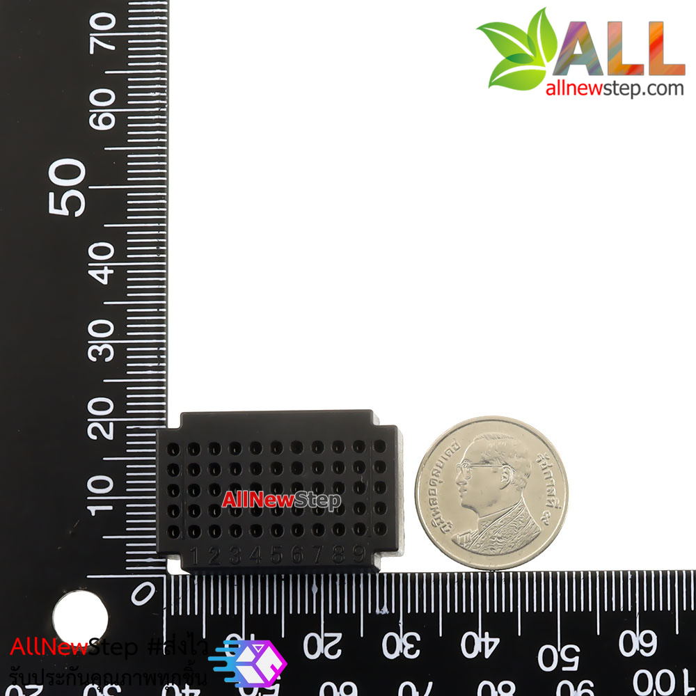Breadboard แบบ Block ขนาดเล็ก 55 จุด สีดำ