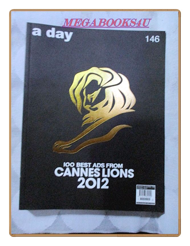นิตยสารA DAY ฉบับที่146 ปก100 BEST ADS FROM CANNES LIONS 2012 สภาพดี สวย