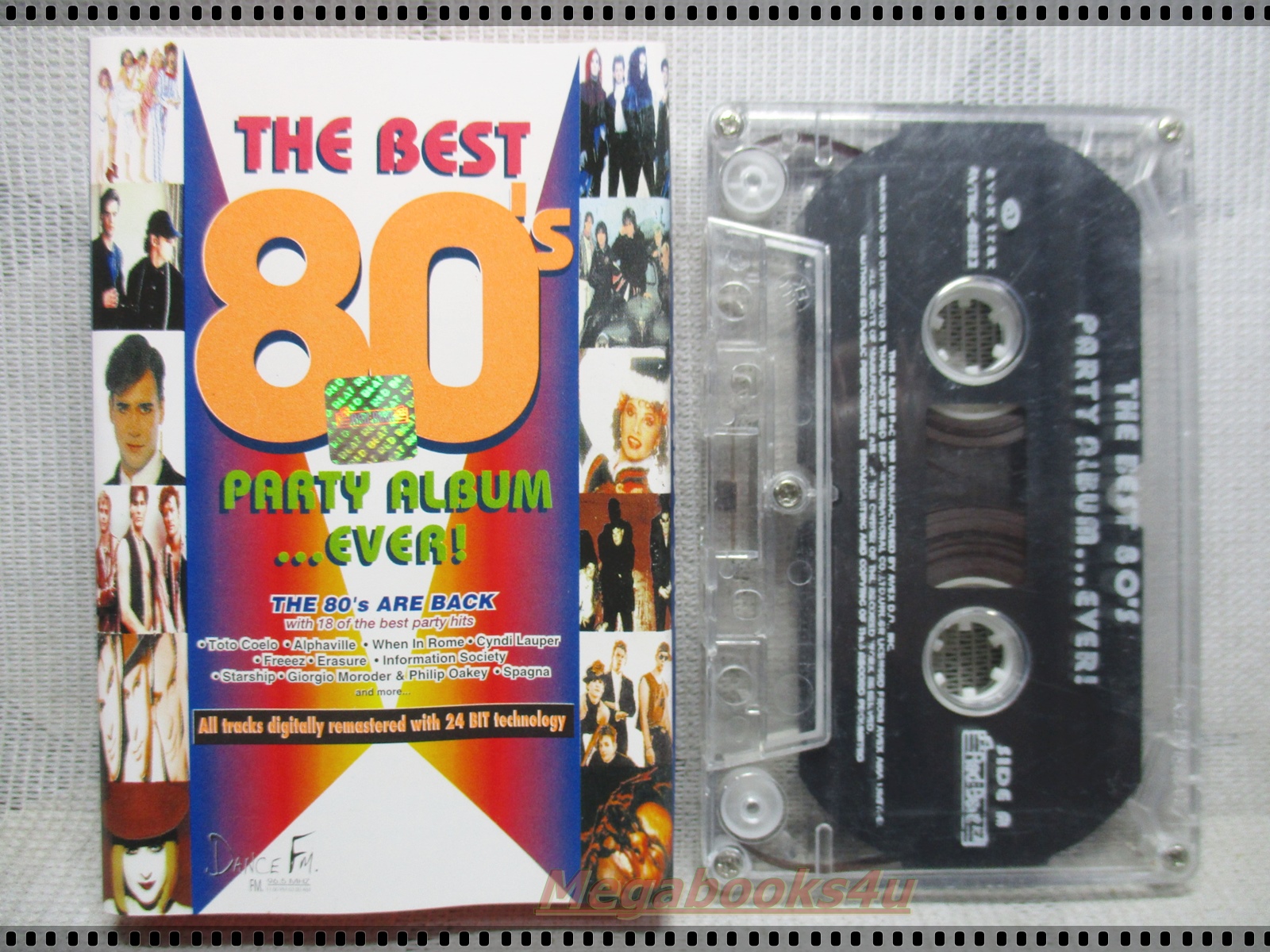 ขายเทปเพลงเก่า THE BEST 80S PARTY ALBUM