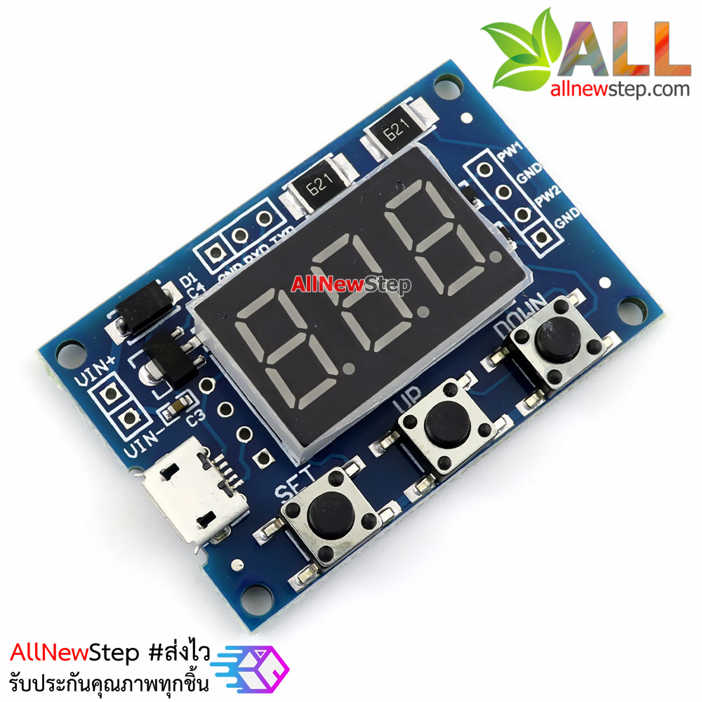 2 channel PWM pulse frequency duty cycle adjustable module square wave rectangular wave signal generator