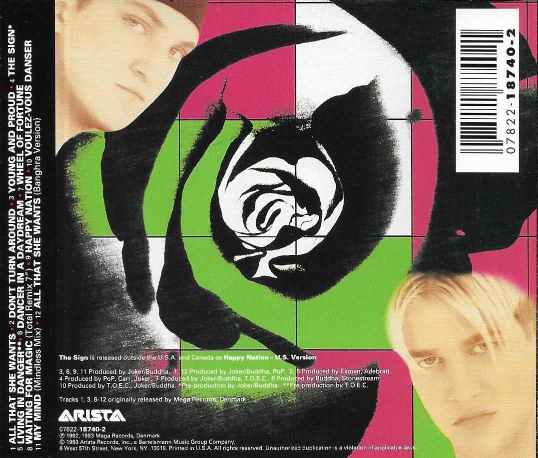 CD,Ace Of Base - The Sign (1993)(USA)