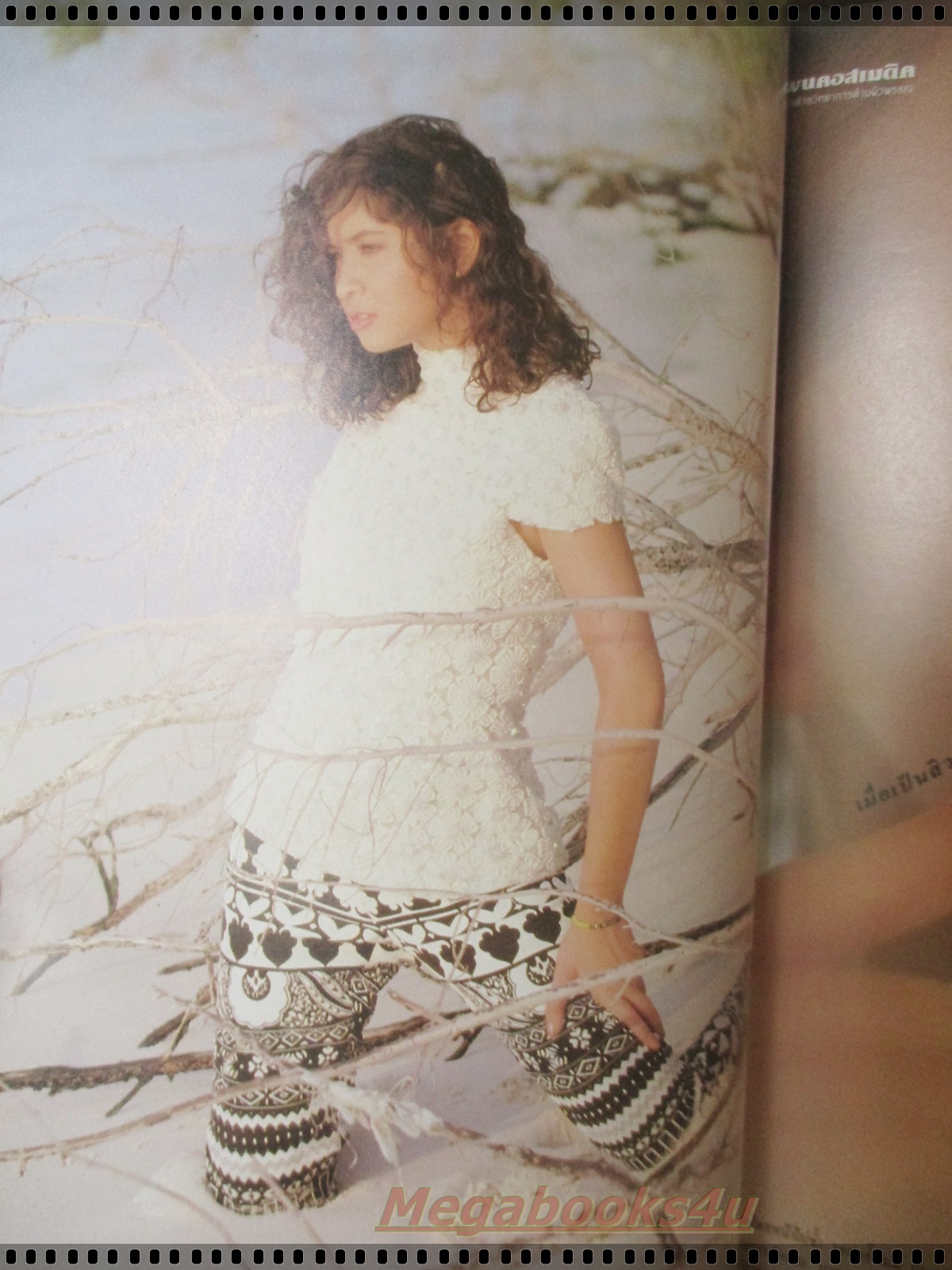 นิตยสารอิมเมจ IMAGE ปีที่05 ฉบับที่04 ปี2535 ปก เยลหลี ริคอร์เดล *หนังสือซ่อมด้วยกาวจากการกระดาษเริ่มหลุด