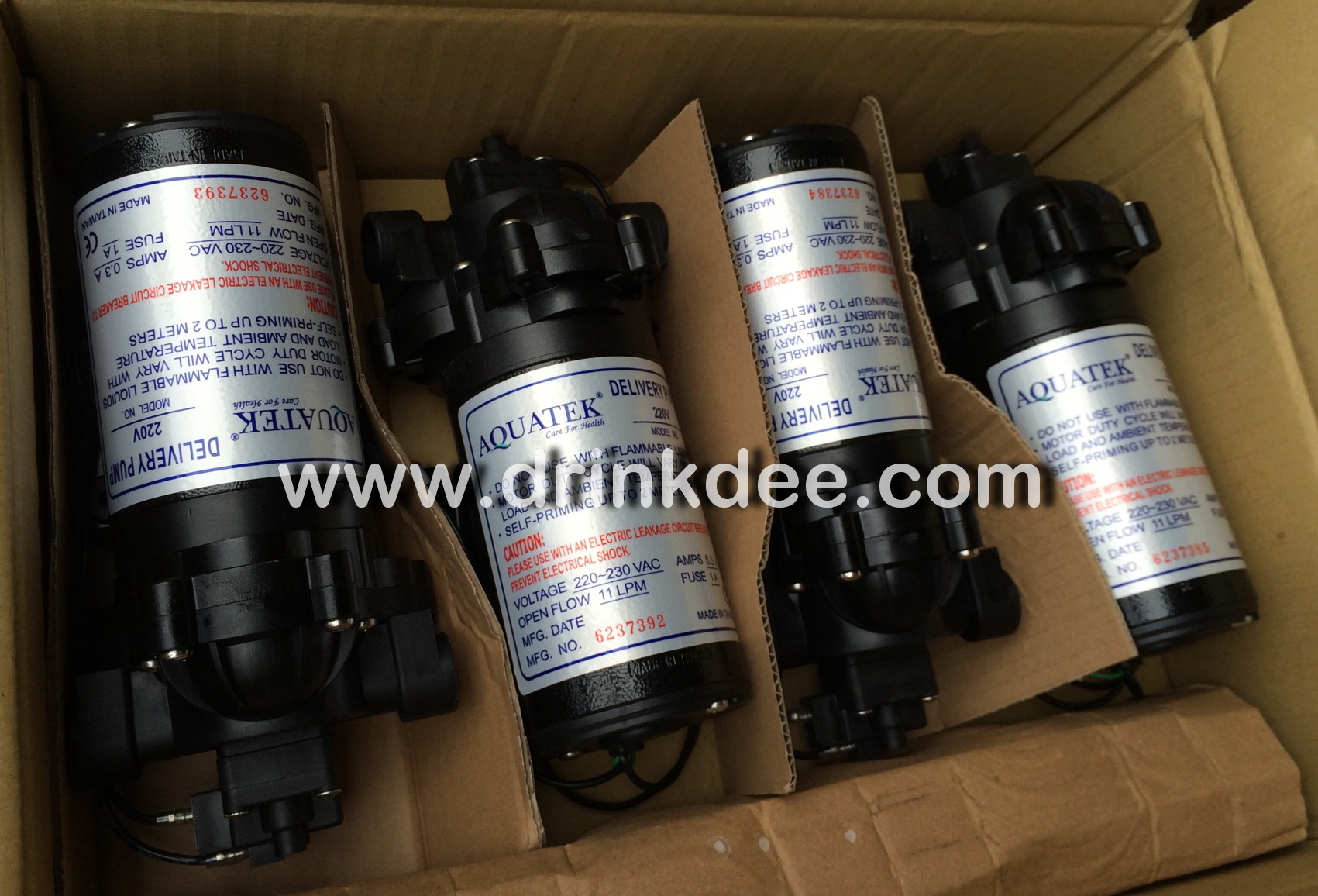 ปั๊มอัดเมมเบรน RO.50G-300G.