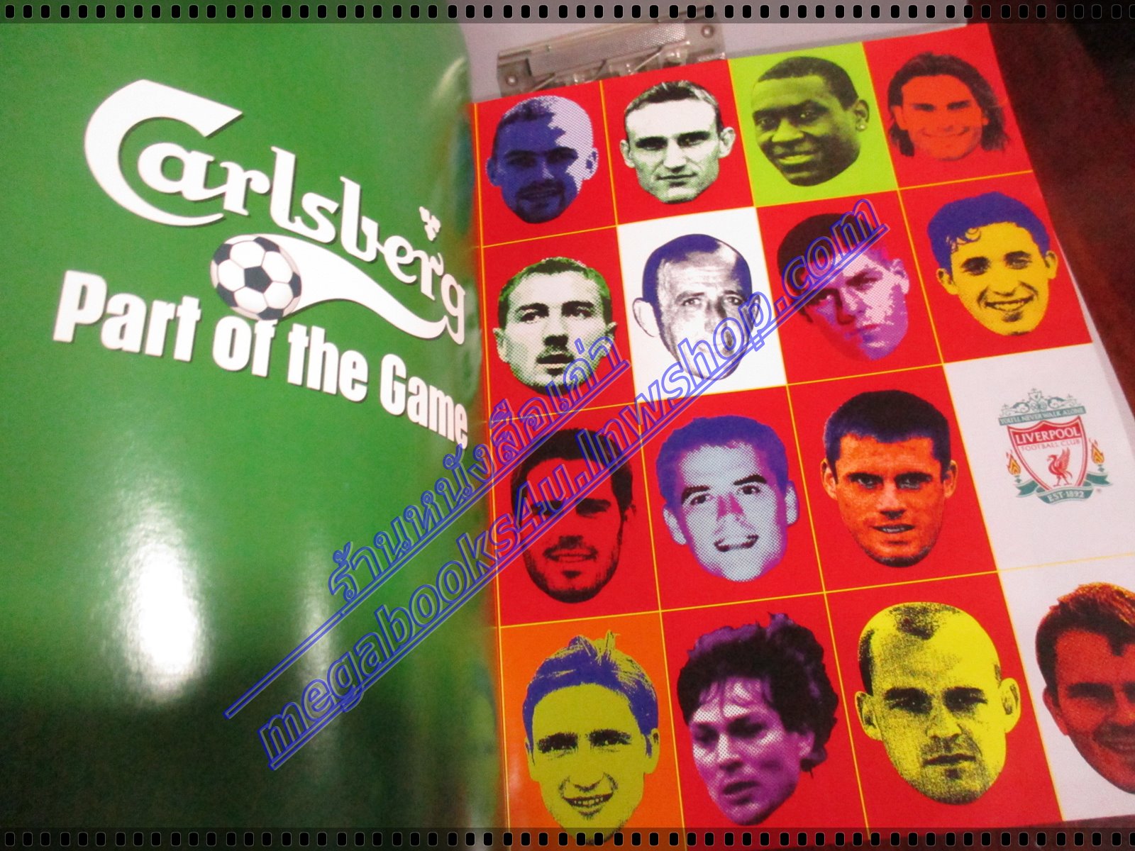 นิตยสารลิเวอร์พูล LIVERPOOL FOOTBALL CLUB ปี2001-2002