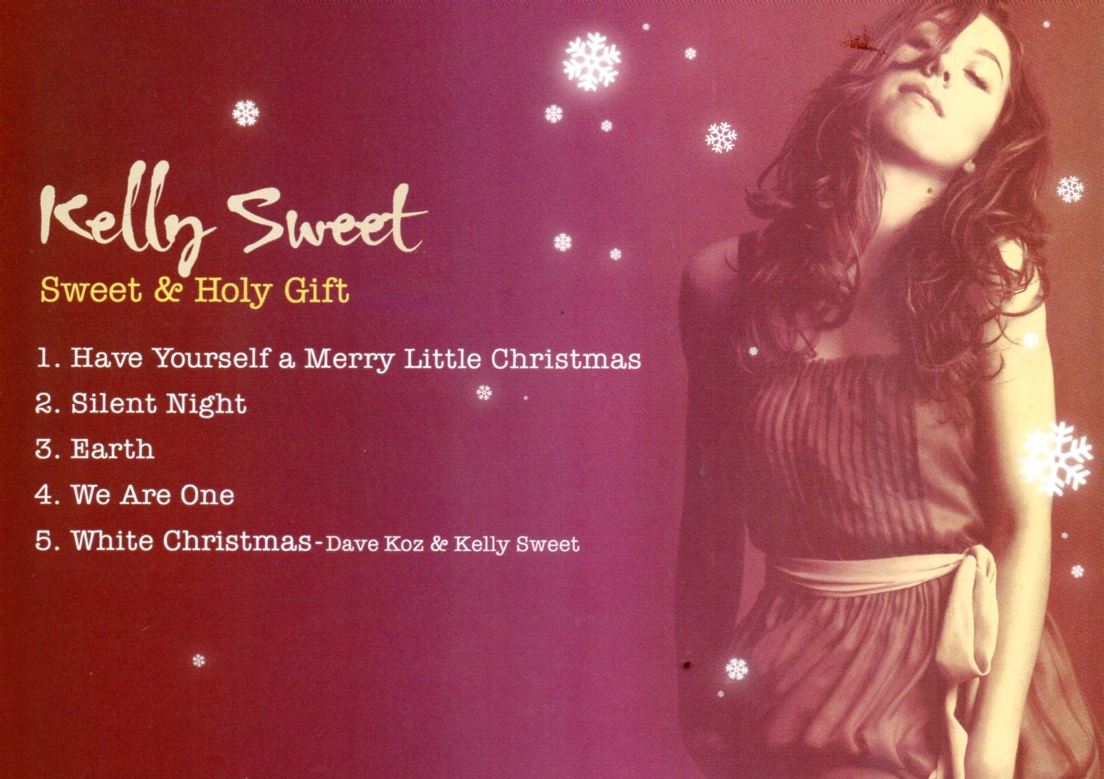 CD,Kelly Sweet - Sweet & Holy Gift (2007)(Thai)