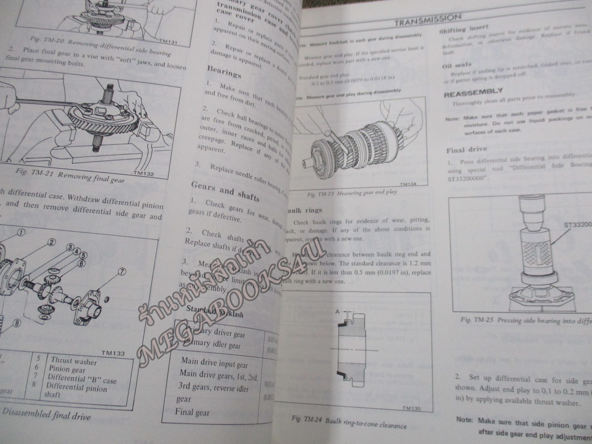 คู่มือซ่อมรถนิสสัน รถดัทสัน SERVICE MANUAL DATSUN 100A . 120A MODEL E10 SERIES CHASSIS AND BODY / NISSAN MOTOR. /