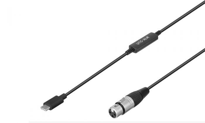 Saramonic UTC-XLR XLR female connector to USB Type-C audio interface