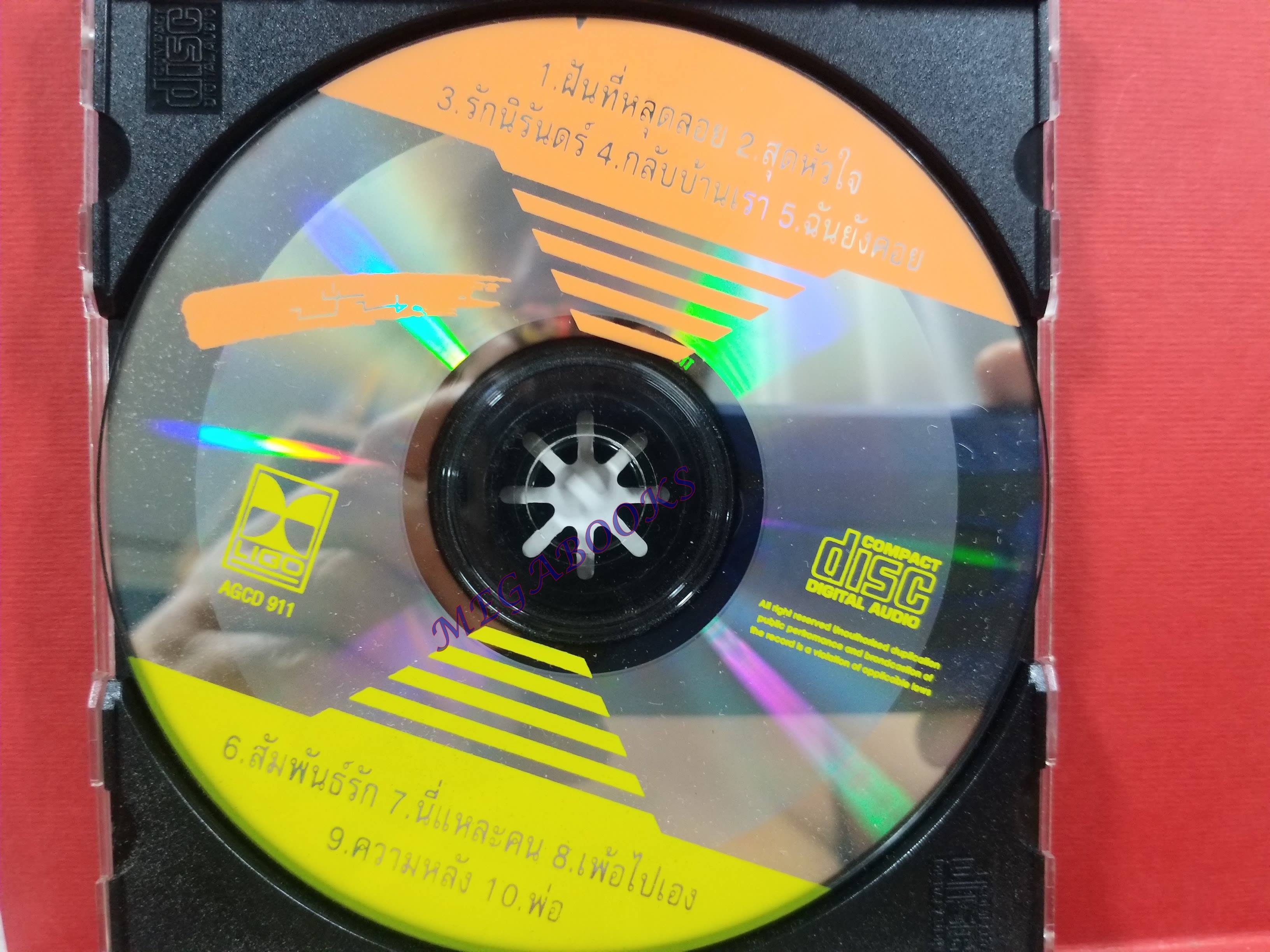 ซีดีเพลงไทยสากล ปั่น ไพบูลย์เกียรติ เขียวแก้ว อัลบั้ม ฝันที่หลุดลอย