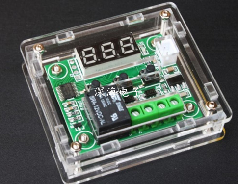XH-W1209 digital thermosta shell acrylic กล่องอะคริลิคสำหรับโมดูล W1209 กล่องเคส XH-W1209