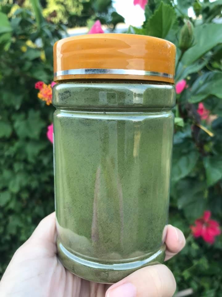 ชาใบย่านางบดแท้100% ❌ไม่ผสมแป้ง❌สีธรรมชาติ