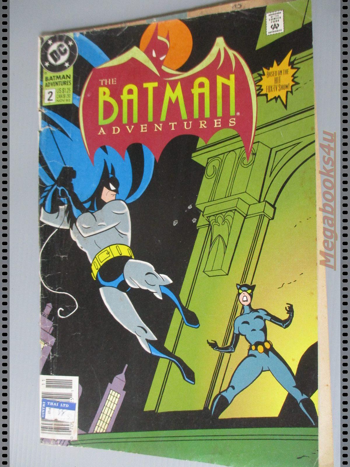 การ์ตูน DC comics การ์ตูนภาษาอังกฤษ แบทแมน BATMAN ฉบับที่ 002 ปี2535 ตอน CATWOMAN'S KILLER CAPER