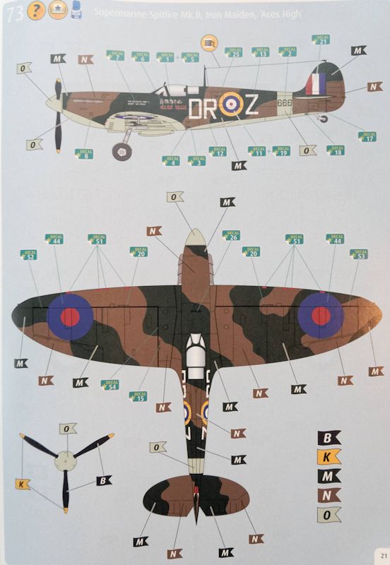 1/32 Supermarine Spitfire Mk. II Iron Maiden: Aces High