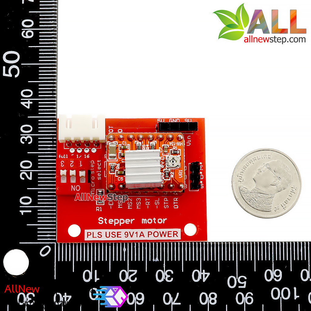 A4988 Stepper Motor Control Driver Module + Control Panel for Arduino
