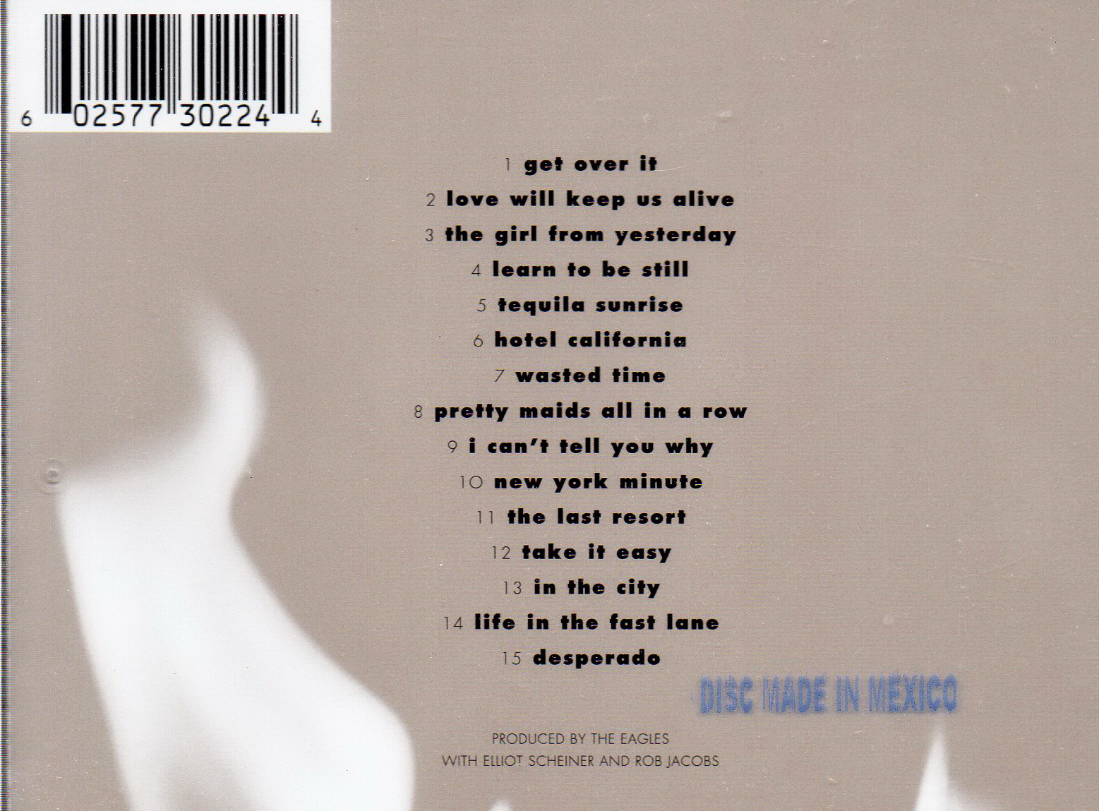 CD,The Eagles - Hell Freezes Over (1994)(25th Anniversary - ReMastered Edition)(Hi-End Audio)